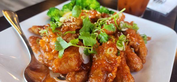 Orange Chicken.