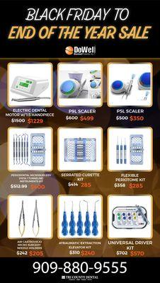 Everything a dentist needs & more at Tri County Dental!