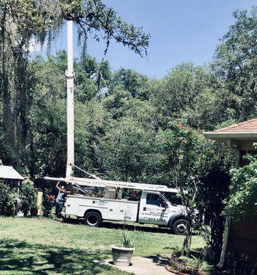 Patterson Well installing a new well pump.