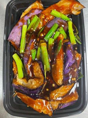 Eggplant with Hot Garlic Sauce