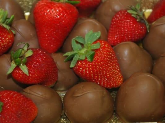 Chocolate covered strawberries