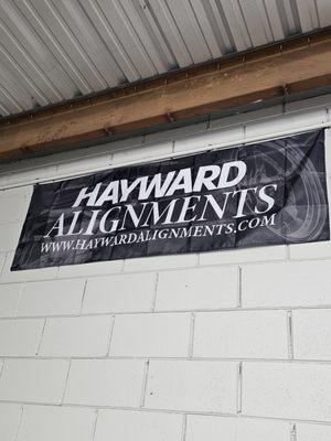 Banner of Hayward Alignments