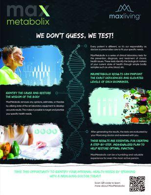 Metabolix Testing Program