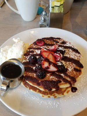 Berry pancake