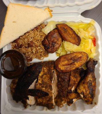 Jerk Chicken Entree