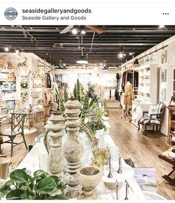 This is Seaside Gallery and Goods, a new home to showcase my brand!