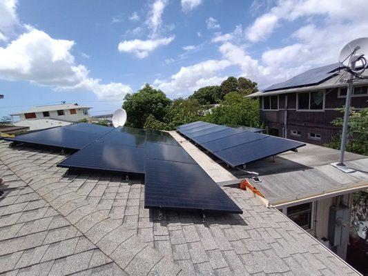 (11)panel(1)FranklinBattery backup system installation byHaruEnergy(SaltLake,Oahu)