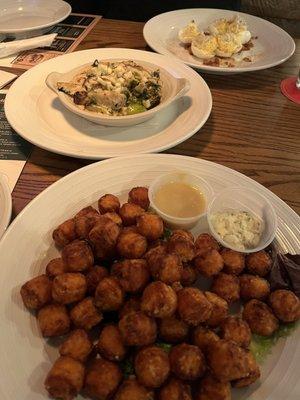 Brussel Sprouts & Sweet Potato Tots appetizers