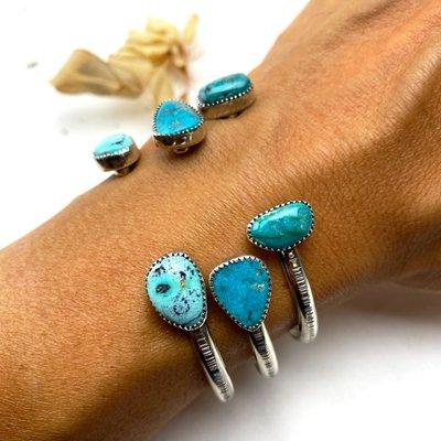 "Make it at Meltdown" Double Turquoise Cuff Bracelet Class