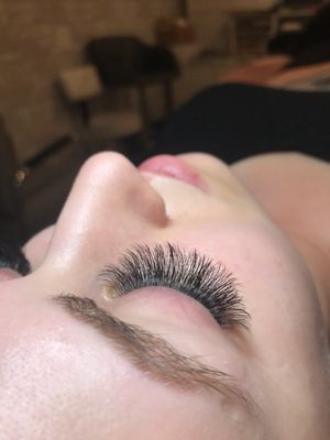 Volume lash full set