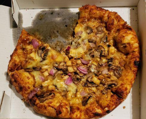 BBQ Chicken Pizza at Sal's