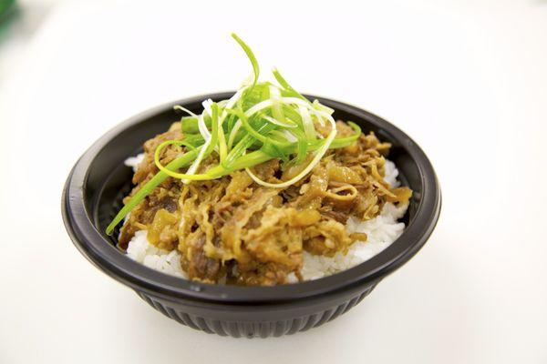 Japanese beefy rice bowl