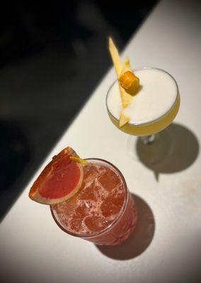 Rompe Corazones and Mezcal Sour