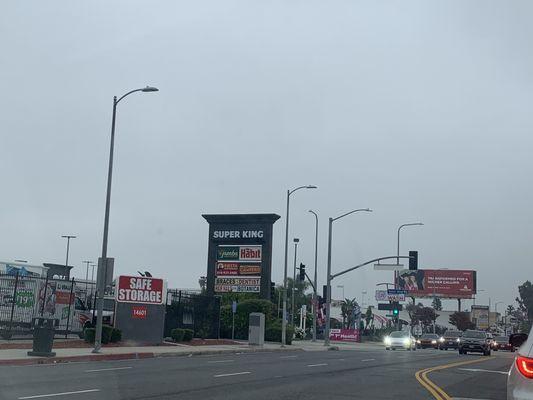 Signage along Sherman Way