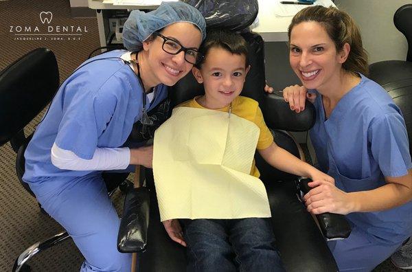 We love our patients at Zoma Dental, especially our cute little ones