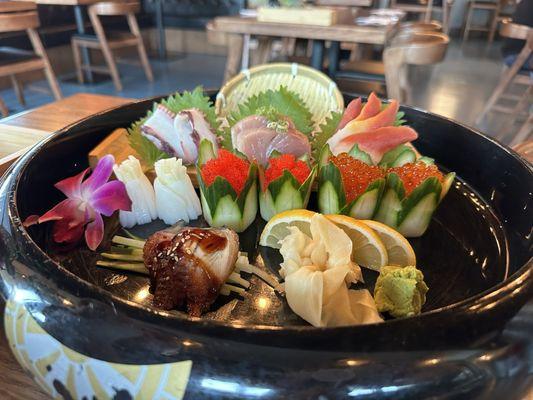 All of the sushi/sashimi platters are so beautifully arranged.