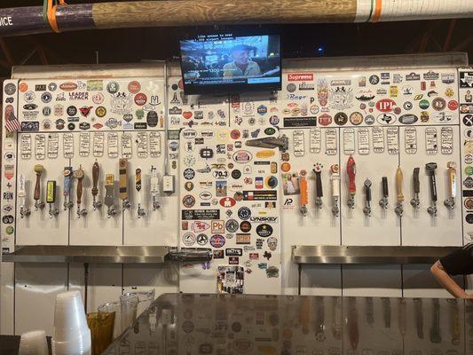 20 beers on tap