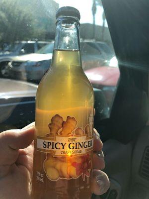 And a drink of ginger.