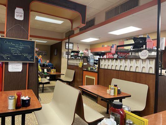 Interior, kitchen area