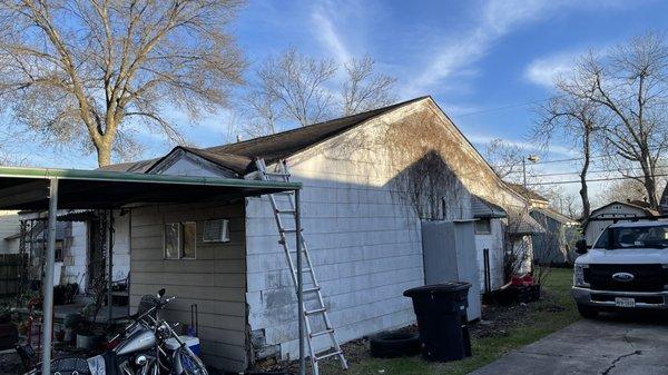 Residential roof replacement