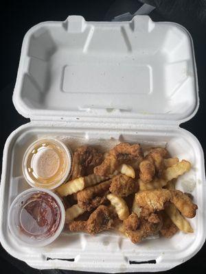 Catfish Nuggets platter!