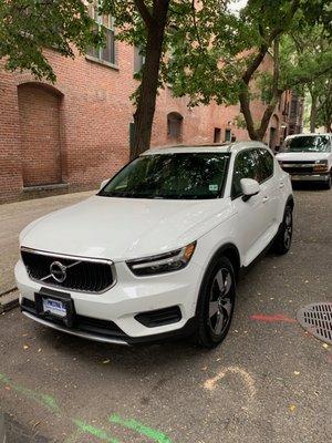 We love our XC40 from Barry at Prestige!