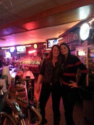 Two of our veteran bartenders :)