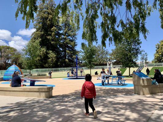 New Magical Bridge Park at Fair Oaks Park- May 2022