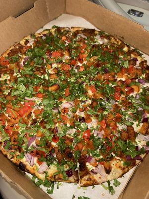 Tandoori Potato Pizza