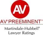 Preeminent Rating for Ethical Standards and Legal Ability - Martindale-Hubbell - Criminal Defense.