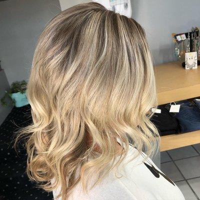 Blonde highlights!