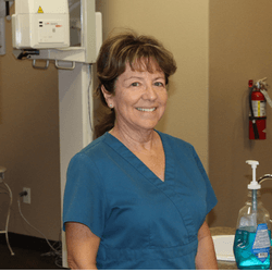 Linda our Dental Hygenist.