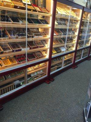 Some of the cigar display