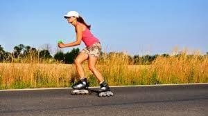 roller blading