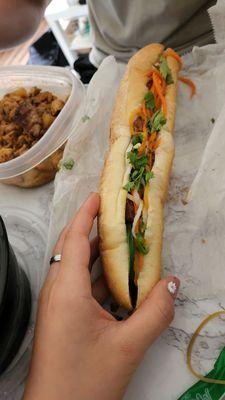 Bbq pork Bahn mi