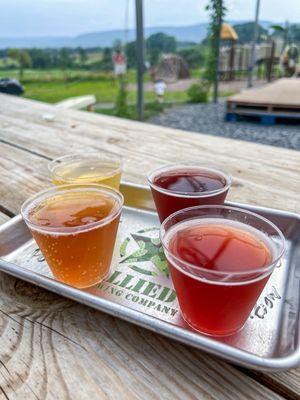 Cider flight