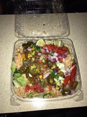 Salad w/Tofu