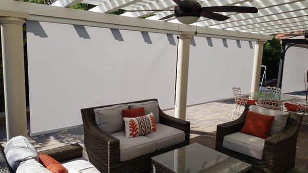 Out Door Sunscreen for pergola
 
 Patio Shade Installation