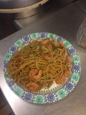 Shrimp Lo mein