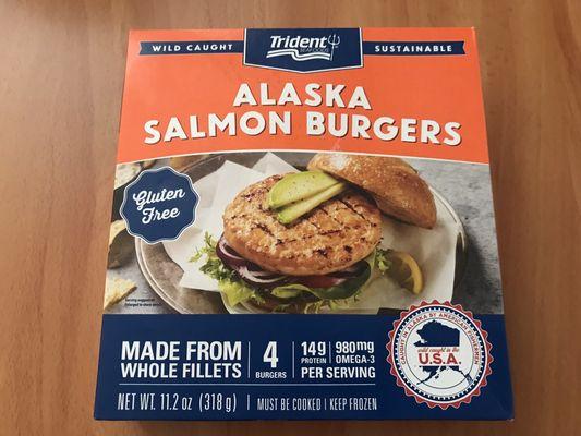 Alaska Salmon Burgers