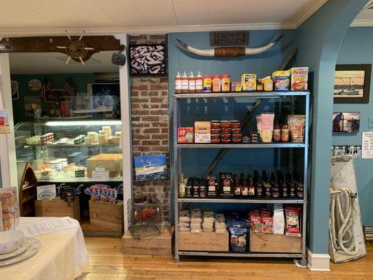 We stock local products, sushi chef, JO, Old Bay, House Autry and more for your seafood needs