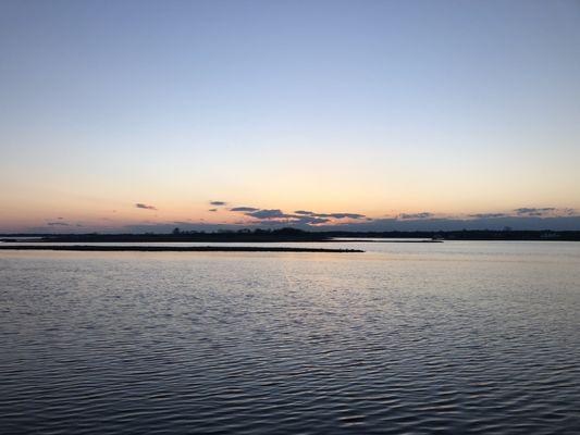 Sunset on the Shrewsbury