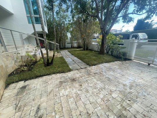 Install sod in Miami Beach