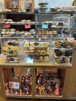 The counter of Temptation at Phoenix Bakery!