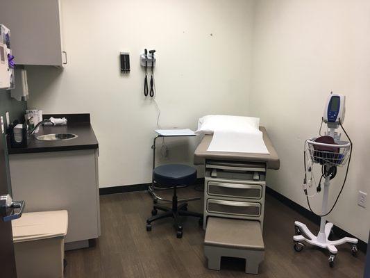 We keep our patient rooms and clinic throughout clean and ready for your visit!