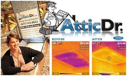 Save Energy With Attic Stairwell Cover..