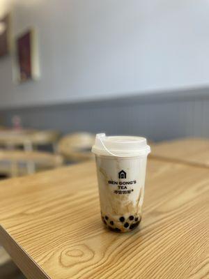 Da hong pao boba milk tea