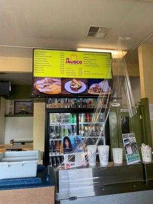 Billboard menu