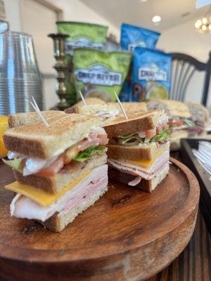 The delectable Club Sandwich