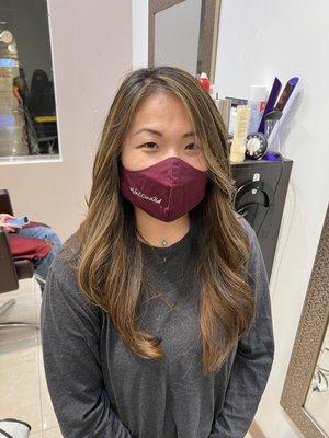 Balayage by Uni! 3 hours of work!